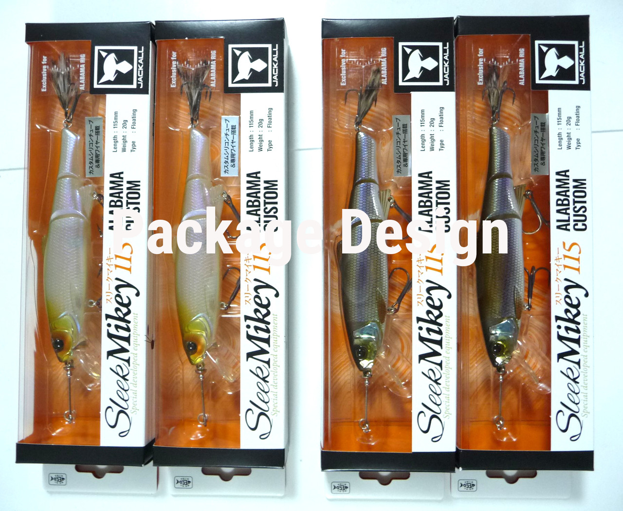Jackall SLEEK MIKEY 115 ALABAMA CUSTOM NEW - KKJAPANLURE