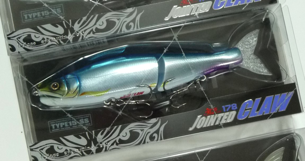 Gan Craft Jointed Claw 178 SS #18 MC Performer NEW - KKJAPANLURE