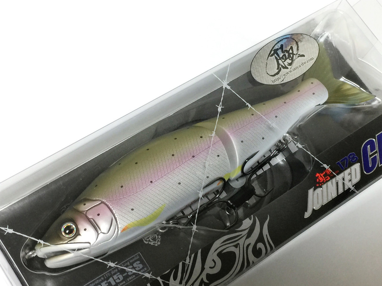 Gan Craft Jointed Claw 178 SS #U-11 Mat Rainbow Trout NEW
