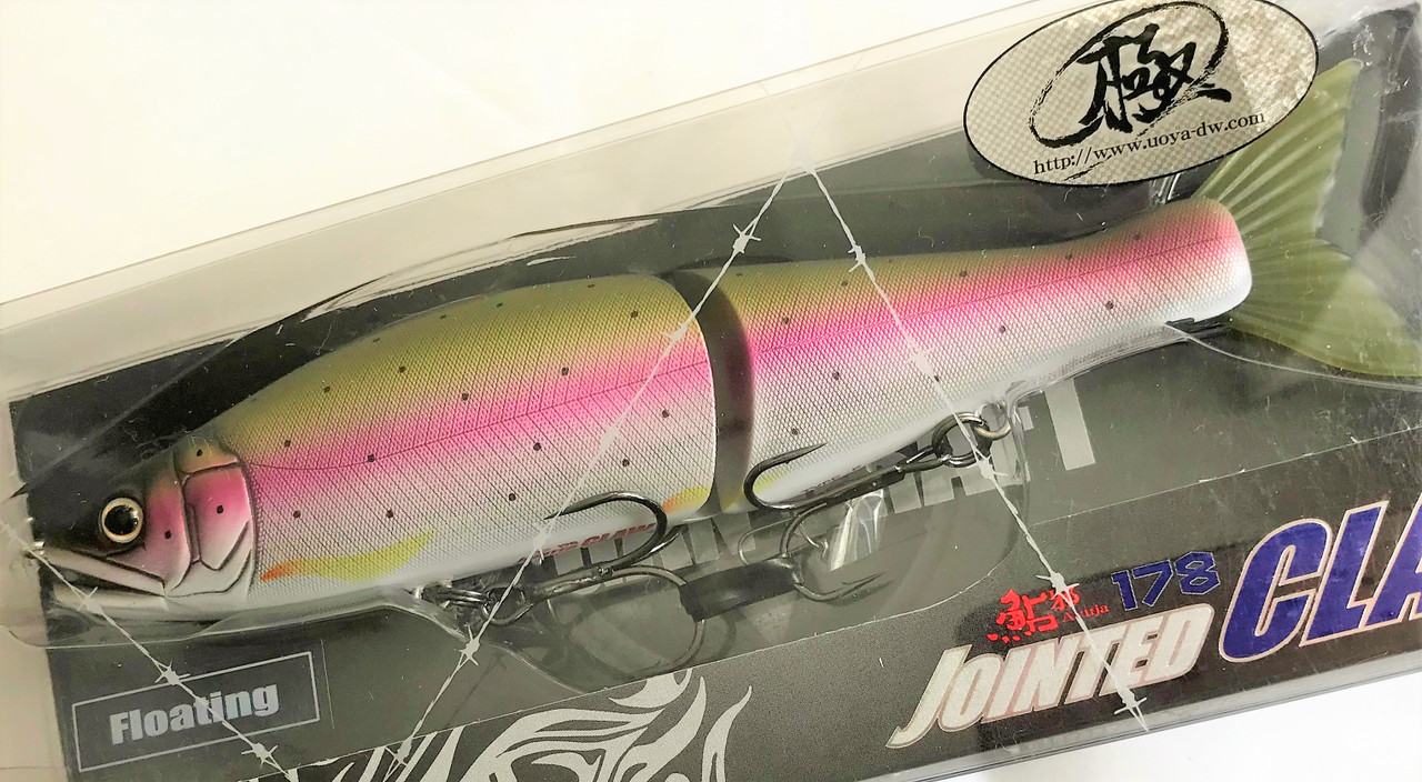 Gan Craft Jointed Claw 178 F Floating #U-11 Mat Rainbow Trout NEW