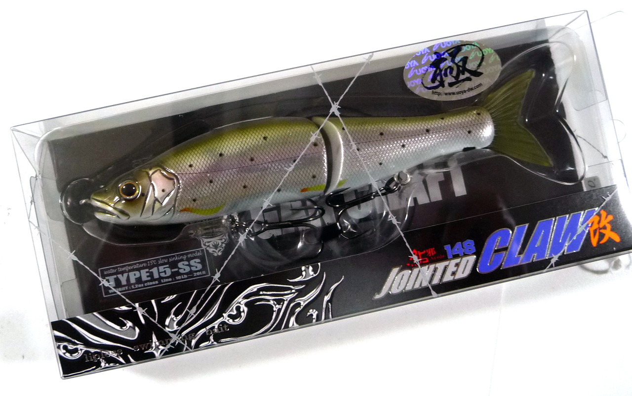 Gan Craft Jointed Claw 148 SS #U-08 Rainbow Trout NEW