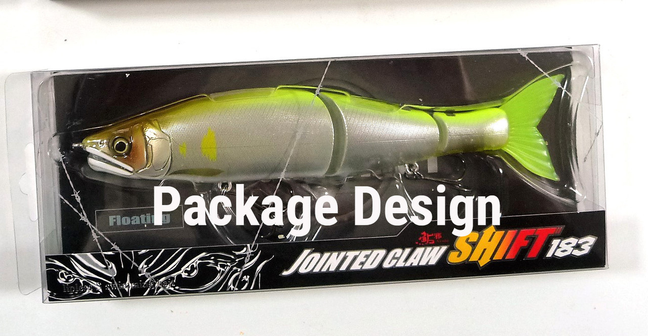 Gan Craft JOINTED CLAW SHIFT 183 F NEW - KKJAPANLURE