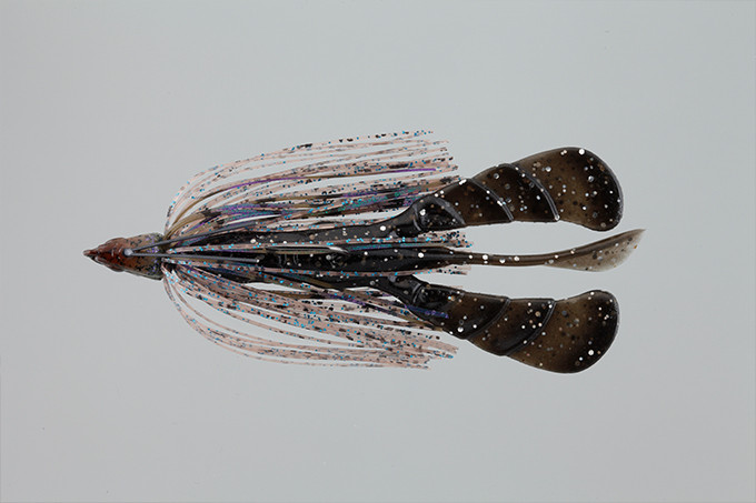 Leurre Casting Jackall B Crawl Swimmer – 3/8 Oz, Coloris Sable Zarigani, Neuf