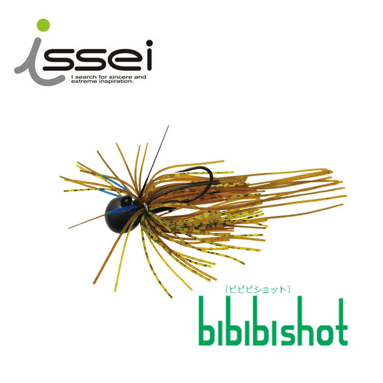 Issei BIBIBI SHOT Small Rubber Jig 5g (3/16oz) NEW