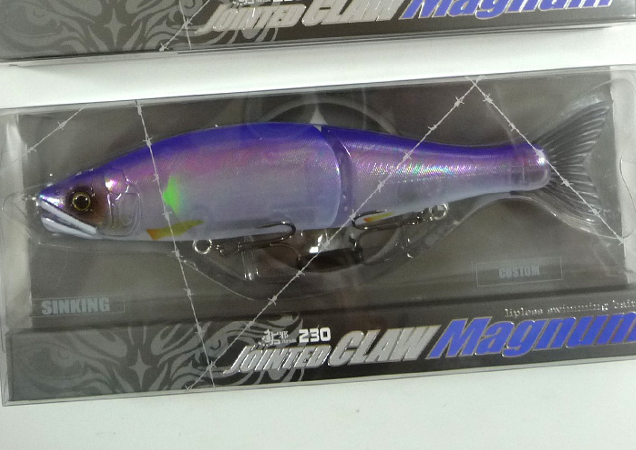 Gan Craft JOINTED CLAW MAGNUM 230 SS #11 Glass Berry NEW