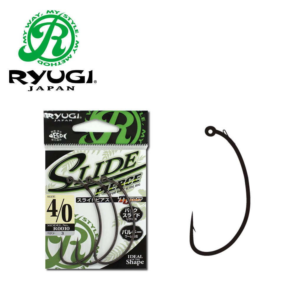 【Ryu5】 Ryugi SLIDE PIERCE Hook for back slide rig NEW - KKJAPANLURE