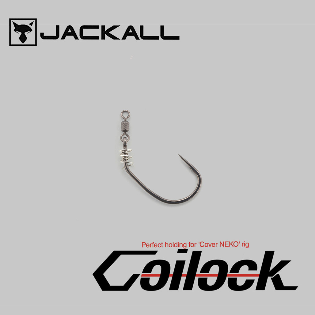ロッド hook Jackall COILOCK HOOK for Cover Wacky Rig NEW - KKJAPANLURE