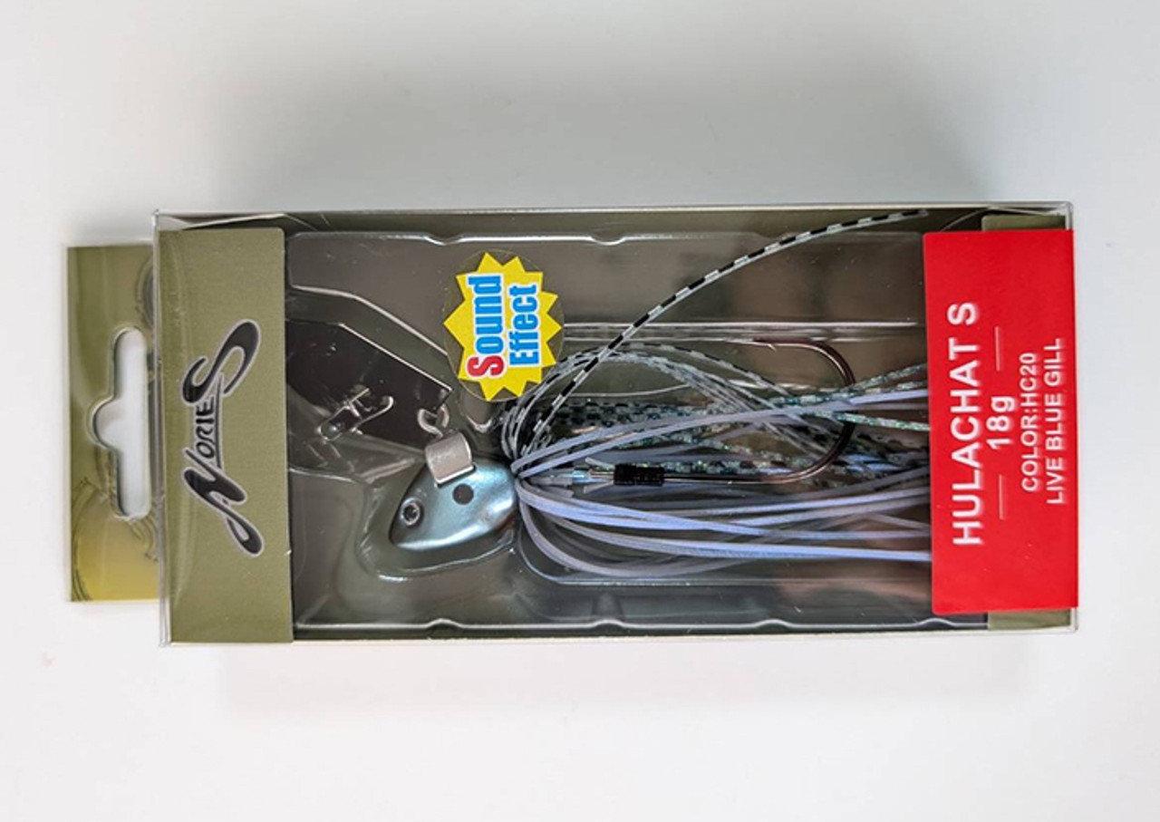 Nories HULACHAT S Snagless Bladed Jig with Sound 18g (5/8oz
