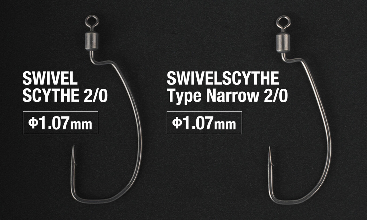 Jackall SWIVEL SCYTHE HOOK NEW