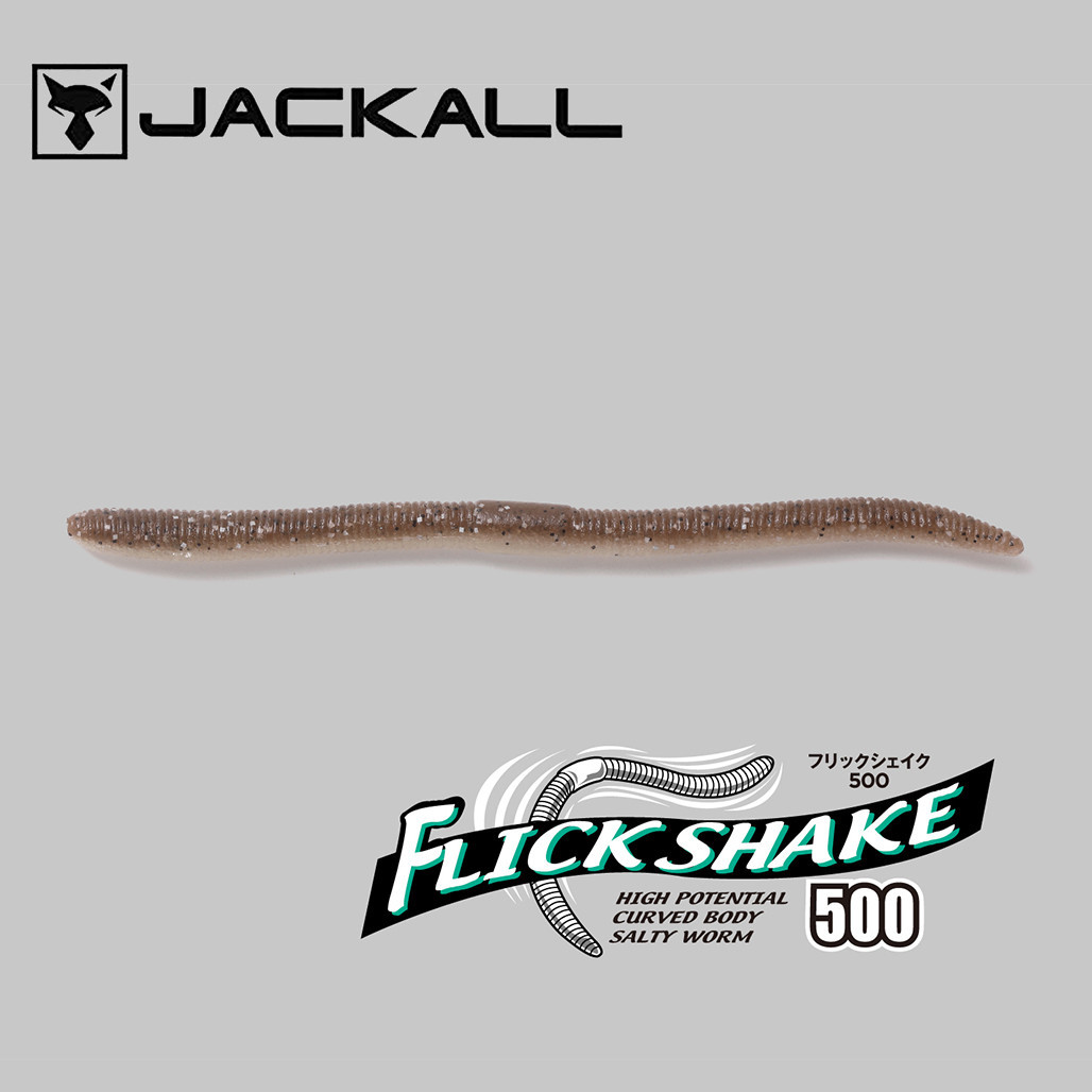 JACKALL Flick Shake ルアー変態ビンシ Jackall FLICK SHAKE 500 3.8 Super Salt Heavy Weight Model NEW