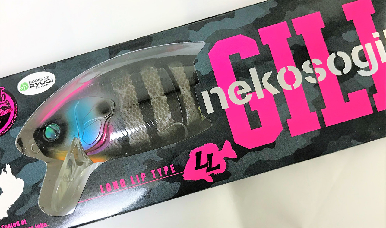 Phat Lab NEKOSOGILL LL #09 Delusion Ghost Black Gill NEW - KKJAPANLURE