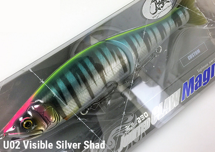 Gan Craft Jointed Claw Magnum 230 SS NEW - KKJAPANLURE