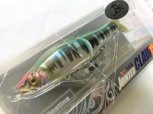 Gan Craft Jointed Claw 148 F Floating #U-02 Visible Silver Shad NEW