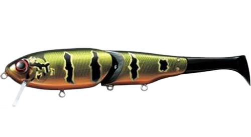 Timber flash ever green #607 Rainbow Trout swimbait wood Topwater