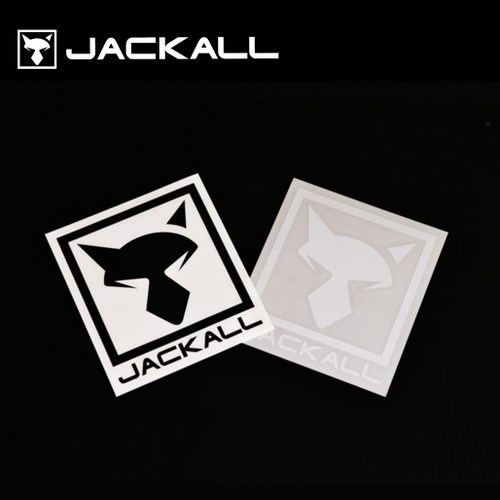 Jackall Cutting Sticker Square M Size # Black NEW