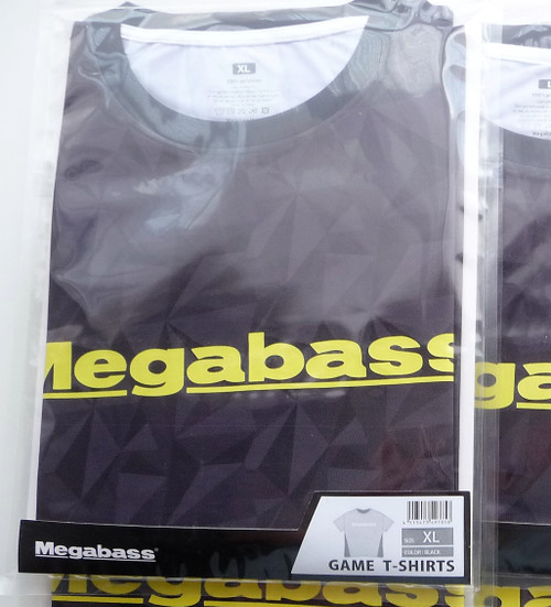 JAPAN Megabass Fishing Clothes SKULL T-SHIRT(NEW) S/M/L/XL/XXL Big Size  Black Color 100% Pure Cotton Summer Cool Big Logo