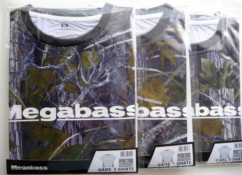 Megabass GAME HOODIE # Real Camo NEW (
