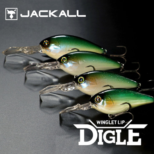 Jackall Fishing DIGLE 4 CHAR SHAD Crankbaits [JDIG4-CS] 