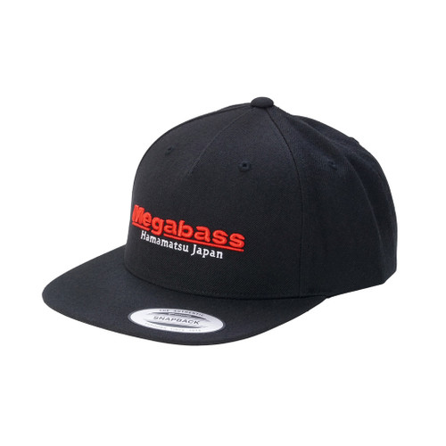 Megabass CAP Classic Snapback Black Red NEW