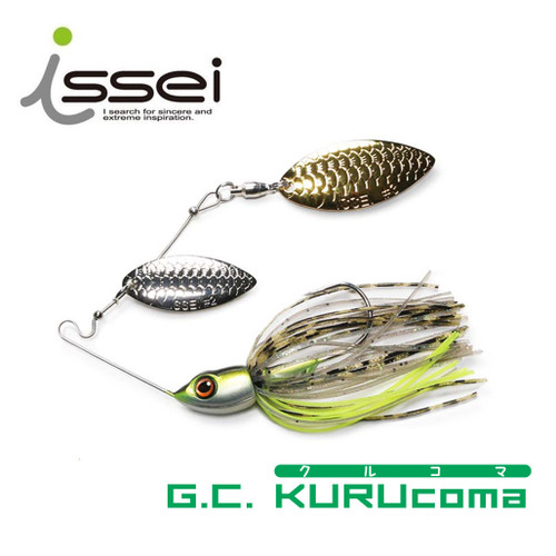 ISSEI GC KURUCOMA DW 8g (5/16oz) Compact Spinnerbait NEW