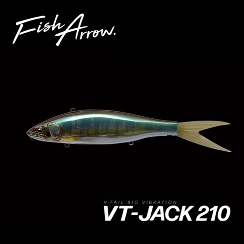 Fish Arrow × DRT VT-JACK 230 2.8 oz floating big vibration ＃9 V-TAIL  Sardine