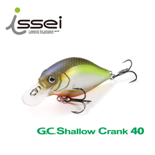 ISSEI GC SHALLOW CRANK 40 SR Micro Crankbait NEW