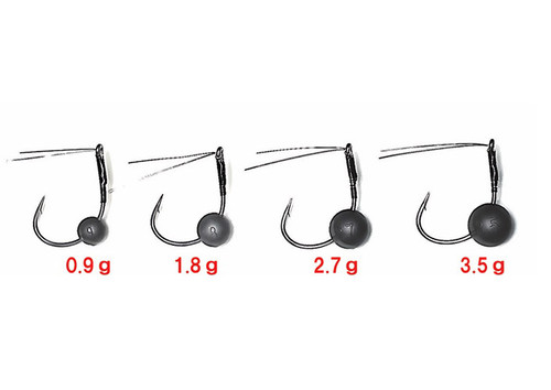 ZAPPU INCH WACKY I-GUARD Jig Head NEW - KKJAPANLURE
