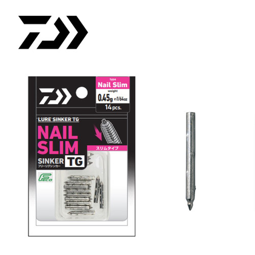 DAIWA LURE SINKER TG NAIL SLIM NEW - KKJAPANLURE
