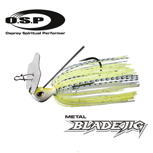 OSP METAL BLADE JIG 1/4 oz NEW OSP METAL BLADE JIG 1/4 oz NEW