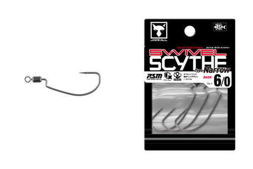 Jackall SWIVEL SCYTHE HOOK TYPE NARROW NEW