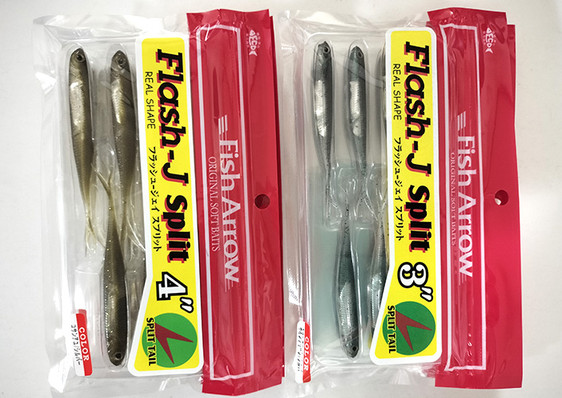 Fish Arrow FLASH-J SPLIT, FLASH-J SHAD, FLASH-J series are back in stock!