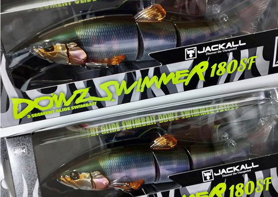 Jackall DOWZSWIMMER 220/180 and Deps SLITHERK arrived