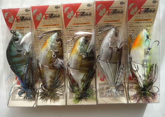 Imakatsu I-ROLLER70SS/ZINX MINI SUPER BLADE "Shell Blade", Valleyhill BOOGIE BACK, TH Tackle FLOATING JOINT ZOE arrived