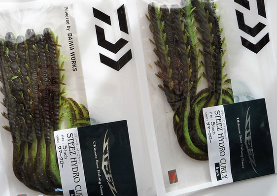 TH Tackle JOINTED ZOE R, Daiwa STEEZ HYDRO CURLY/HMKL MINNOW Steez Custom, Jackall KAWASHI MIKEY 115, Deps MATSURABA arrived