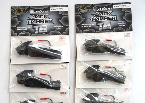 Evergreen JACK HAMMER TG 3/8oz, Jackall BREAK BLADE 1/2oz 3/8oz added! 