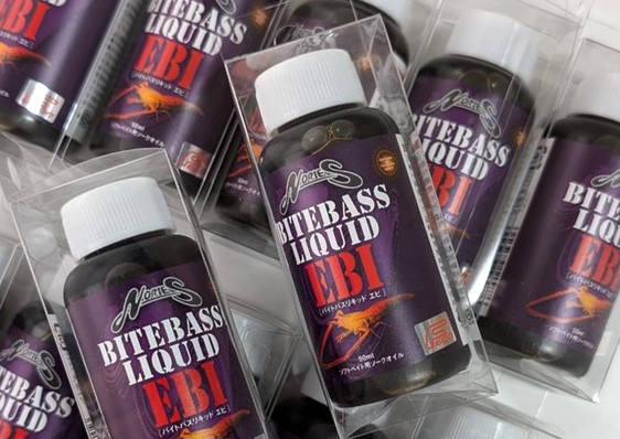 Nories BITEBASS LIQUID Shrimp, Jackall DRIFT FRY 4.0/MESH BALL CAP added!