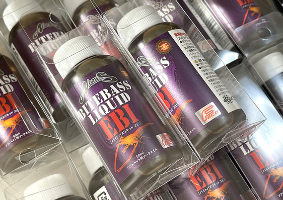 Nories BITEBASS LIQUID Shrimp, Deps FRILLED SHAD 4.7, DAIWA STEEZ FLEX JIG 3/16 oz Quick Hook Change System, ISSEI G.C. ZARIVIB Jr 57 added!