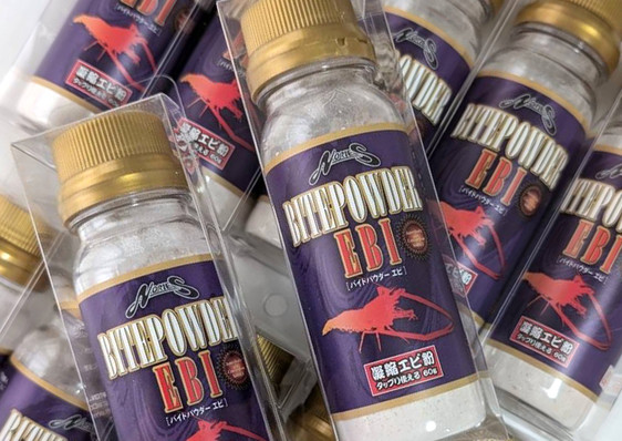 Nories BITE POWDER Shrimp, GEECRACK BIG BASS ENERGY Spray Formula, SUNLINE Shooter FC SNIPER INVISIBLE Fluoro Carbon, Issei SHIZUMI MUSHI 3.2/2.6/2.2/1.8 added!