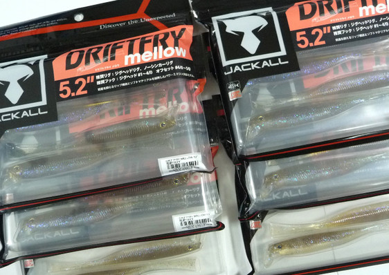 Jackall DRIFT FRY 3.0/4.0/Mellow 5.2 back in stock!