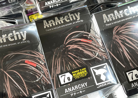 Jackall ANARCHY JIG "POWER FLARE" 7g/9g added!