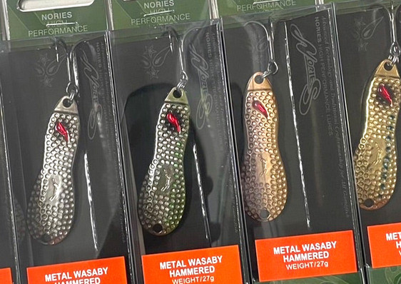 Nories METAL WASABY HAMMERED 27g 2024 New Item arrived!