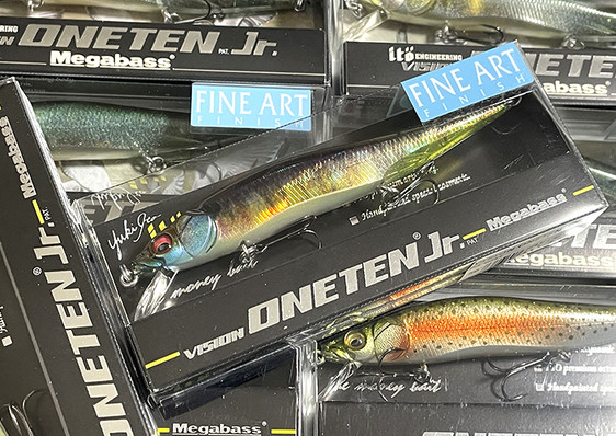 Megabass  VISION ONETEN Jr, Jackall POMPADOUR Jr added!