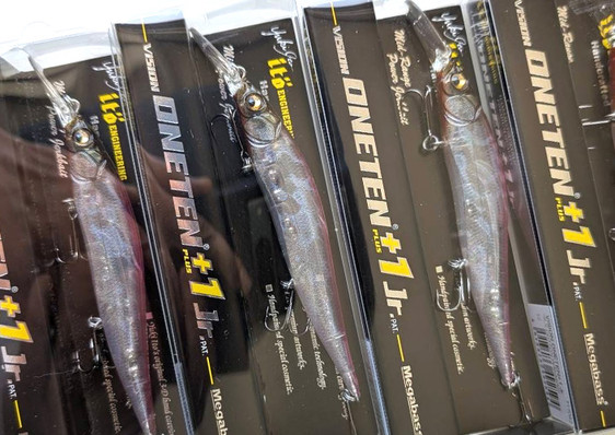 Megabass VISION ONETEN + 1 Jr, Ryugi MIURA DAMA/BEETS TG added!
