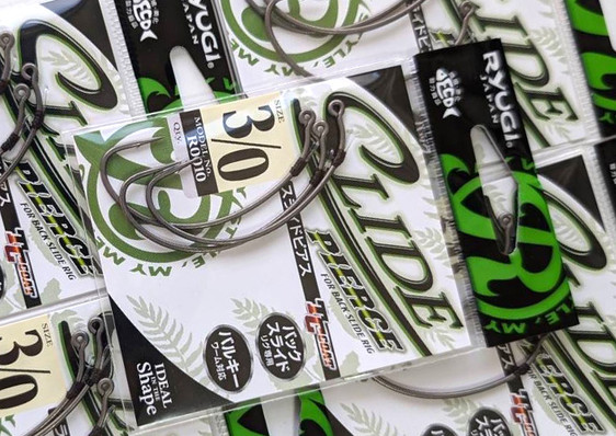 Ryugi SLIDE PIERCE Hook, Megabass VISION ONETEN + 1 JR added!