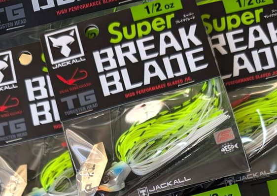Jackall SUPER BREAK BLADE 1/2oz/3/8oz/SUPER BREAK BLADE FINE 1/8oz added!