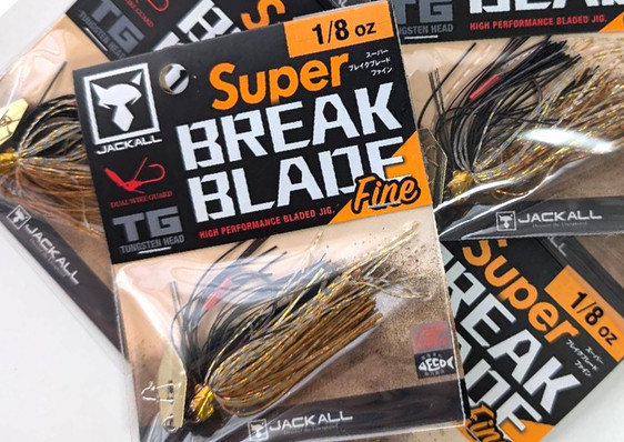 Jackall SUPER BREAK BLADE FINE 1/8 oz Compact Bladed Jig added!