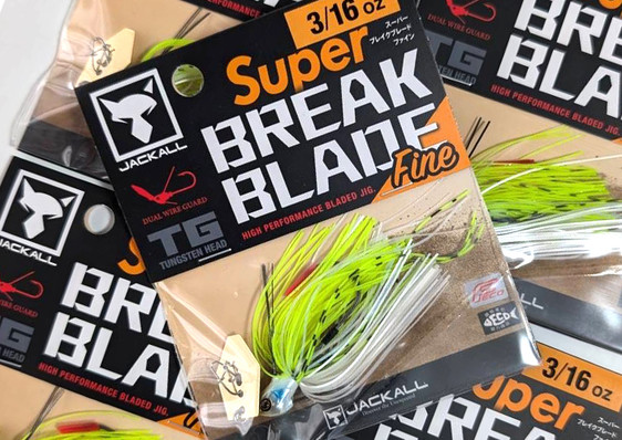 Nories JOINT FUKA BAIT, Jackall SUPER BREAK BLADE FINE 1/4 oz/3/16oz/1/8oz added!