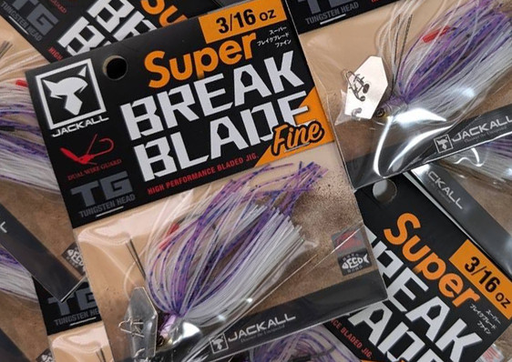 OSP METAL BLADE JIG 1/2 oz/3/8oz, Jackall SUPER BREAK BLADE FINE 3/16 oz added!