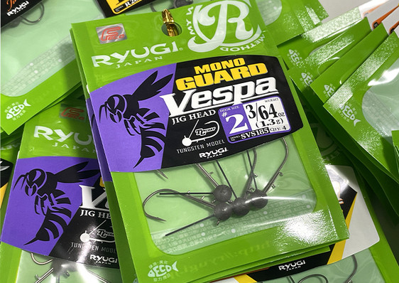 Ryugi VESPA MONO GUARD #2 Finesse Jig Head/VESPA MONO GUARD G2 #1 Finesse Jig Head added!