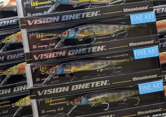Jackall SUISEN, Issei GILL FLAT SWIMMER, Megabass VISION ONETEN added!